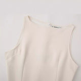 New Belt Sleeveless Short Fashionable Dress 2709777-Outfit