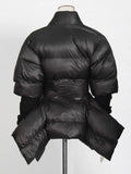 Fongt Feel Waist Tie Thick Cotton Suit 2025 Winter New Fashion Long High-End Style Women