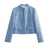 Fongt Explosion Women's Autumn/Winter New Fashion Lien Jacket Jacket