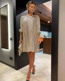 Festival Party Bright Crystal Pearl Dress