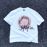 Short Sleeves Latest Album UTOPIA Album Same Printed T-Shirt Hip-Hop High Street Half Sleeves-Outfit