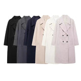 Fongt Autumn And Winter New Women's Street To Keep The Heating Of Soft And Loose Coat Coat Women A35347