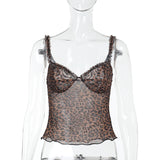 Fongt Sexy Leopard Print Sling Summer New Holiday Bottom