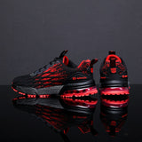 Men's Breathable Running Shoes High Quality Air Sole Cushioning Sneakers Outdoor Wear-resistant Reflective Jogging