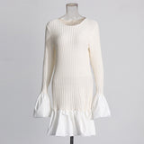 French First Love Dress 2025 New Shenzhen Nanyan Oil Fashion Collar Horns Sweet Style Dress Women's