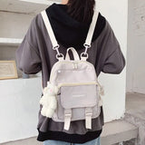 Style Women Small Backpack 2020 Cute Travel Backpacks Casual Waterproof Women's Shoulder Bags Female Rucksack