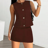 Fongt Women's Corduroy Flip Pocket Button Short Casual Jacket Jacket