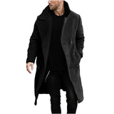 Fongt 2025 Hairy Coat Man Thick Coat Five-Color Multi-Code