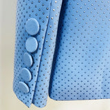Fongt New Blingbling Highlights A Buckle Suit Corset Micro-Tlave Trousers Set