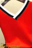 Hollow Out Short Sleeve Knitted Tops 2023 Thin V Neck Loose Pullovers Sweaters Women Jumpers Womens Clothing Sweter