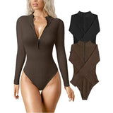 Fongt Long-Sleeved Joint Sexy Rib-Link Long-Sleeved Tops