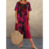 Summer Sleeve Loose Round Neck