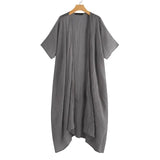 Kimono Casual Loose Solid Long